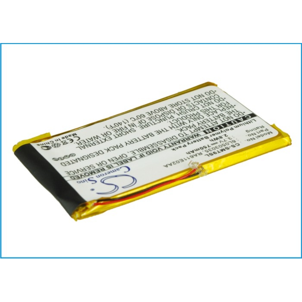 MP3, MP4, MP4, PMP Batterie Samsung CS-SMT9SL