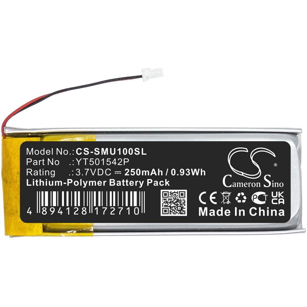 Compatible battery replacement for Sena YT501542P