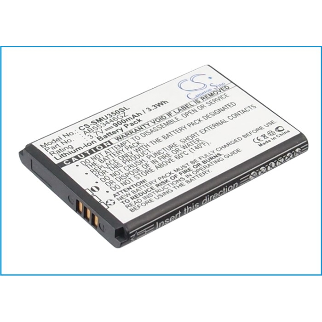 Compatible battery replacement for Verizon AB553446GZ