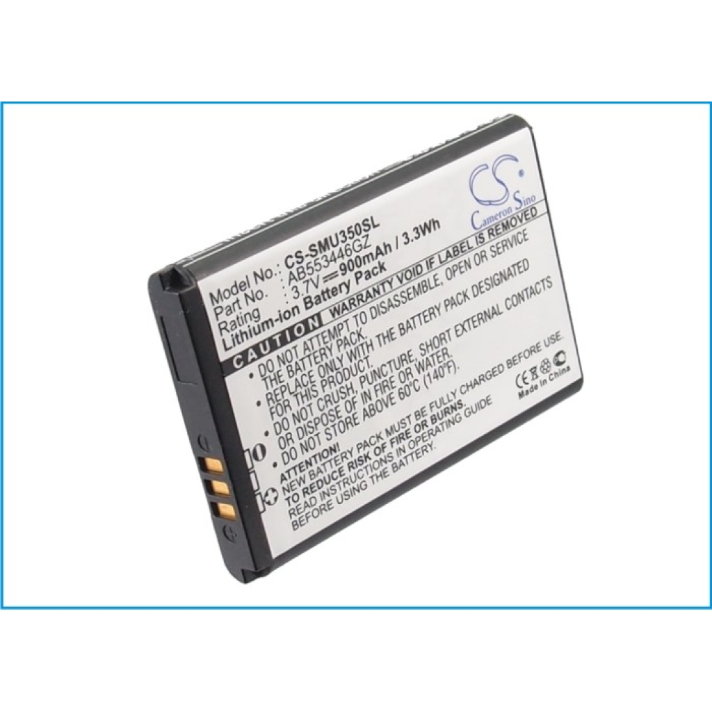 Remplacement de batterie compatible pour Samsung  AB553446GZ