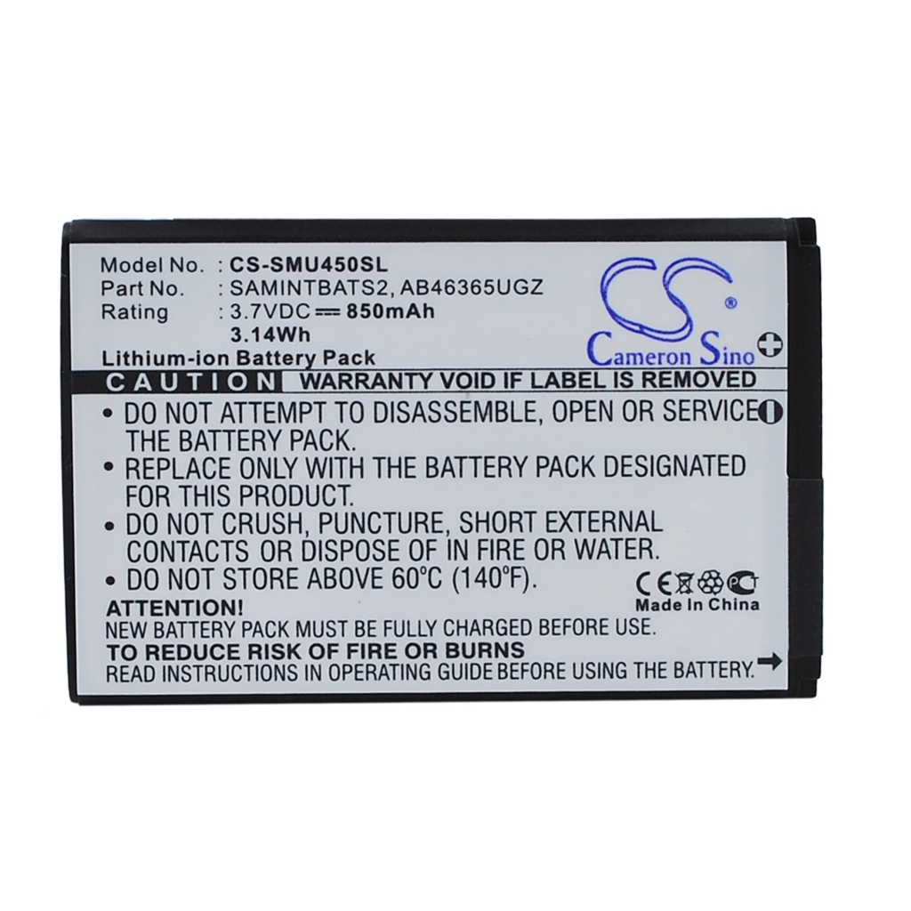 Battery Replaces AB463651GZBSTD