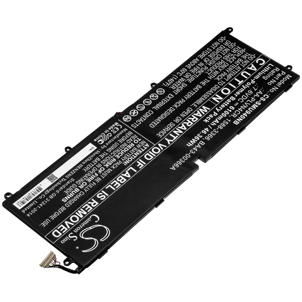 Batterie pour ordinateur portable Samsung CS-SMU940NB