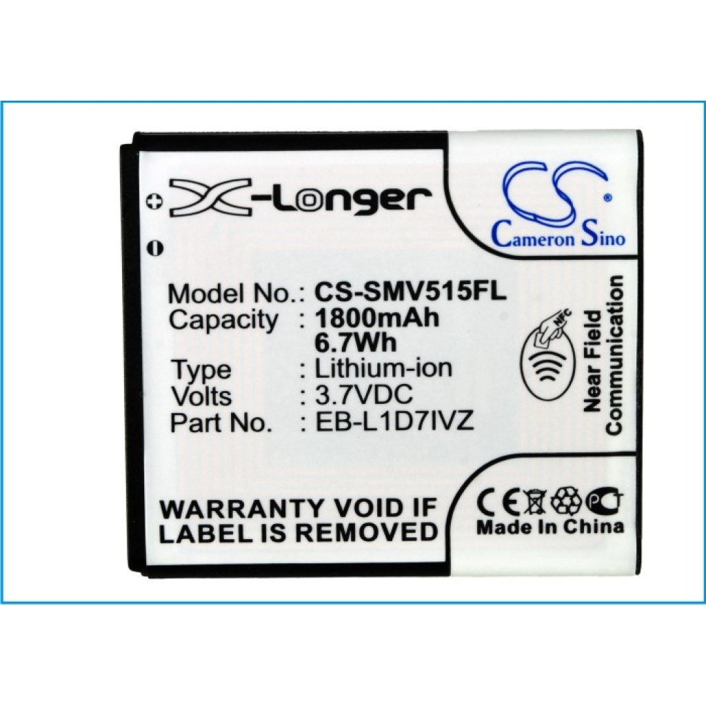 Battery Replaces EB-L1D7IVZBSTD