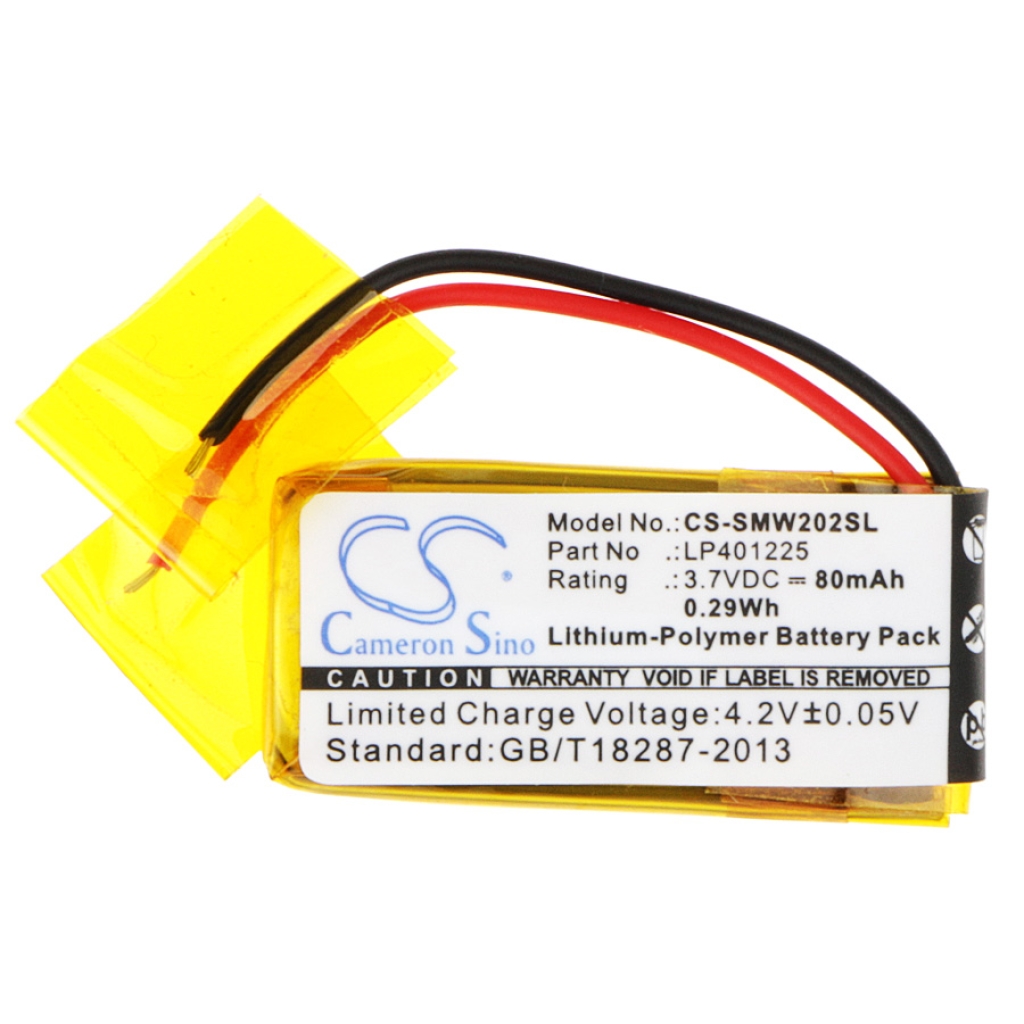 Compatible battery replacement for Sony LP401225