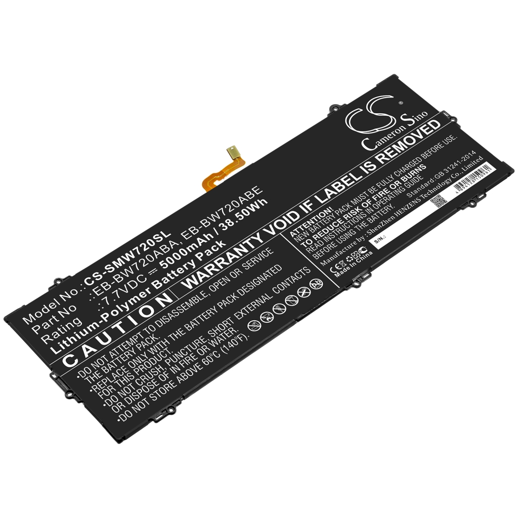 Tablette Batterie Samsung CS-SMW720SL