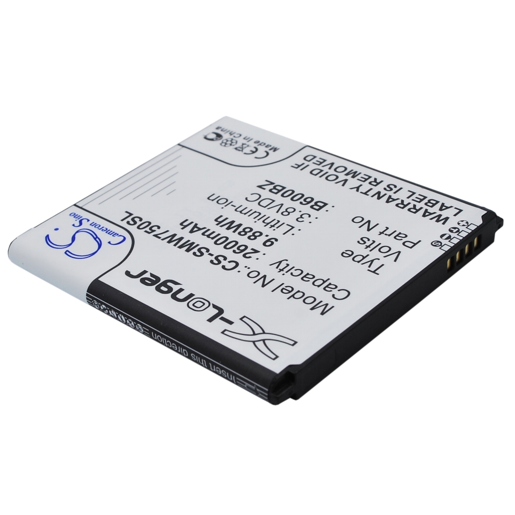 Compatible battery replacement for Samsung B600BZ