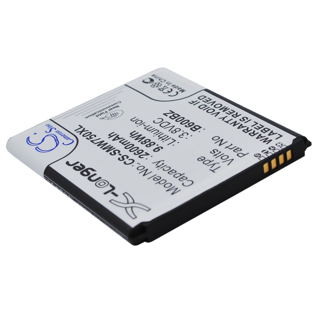 Compatible battery replacement for Samsung B600BZ