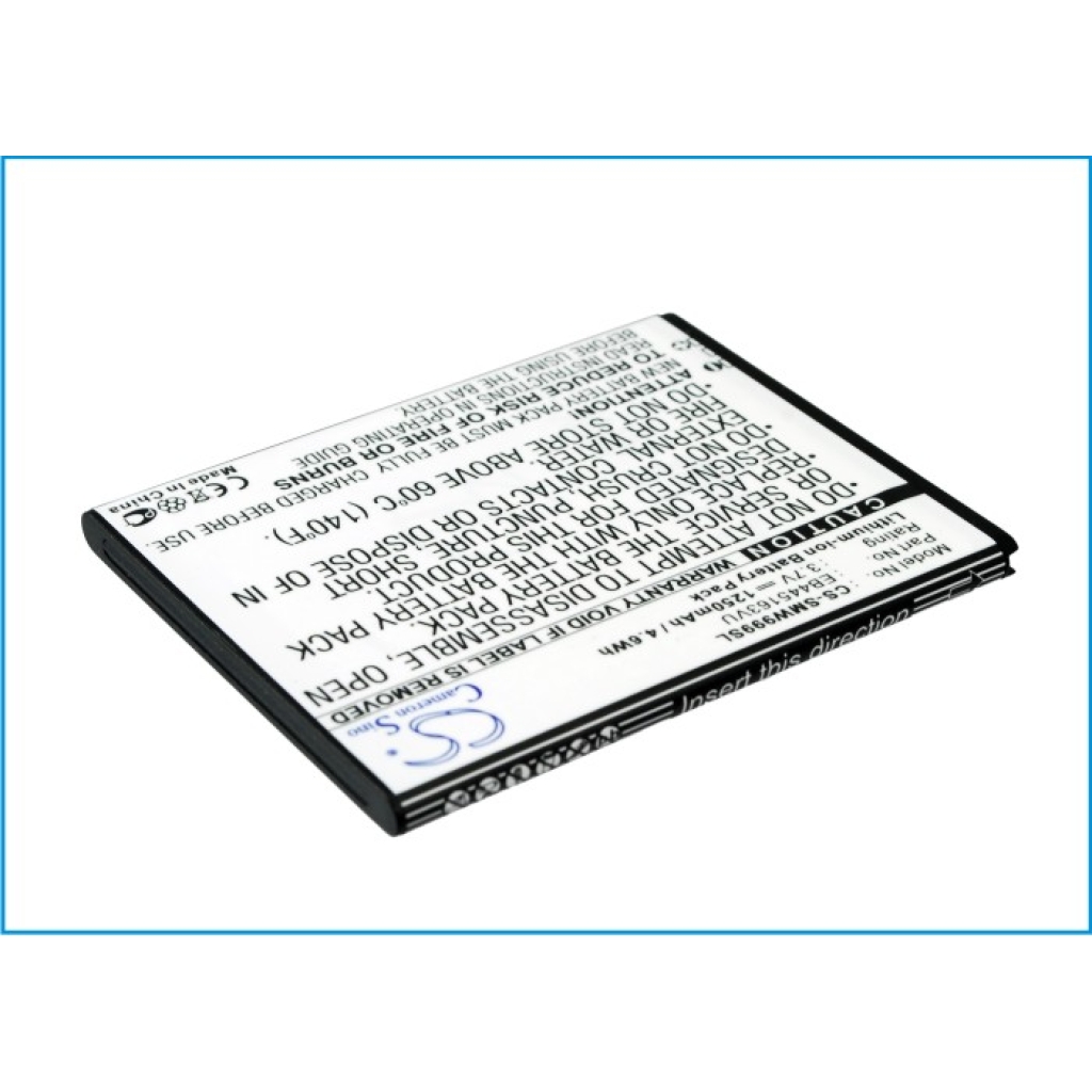 Remplacement de batterie compatible pour Samsung EB445163VU