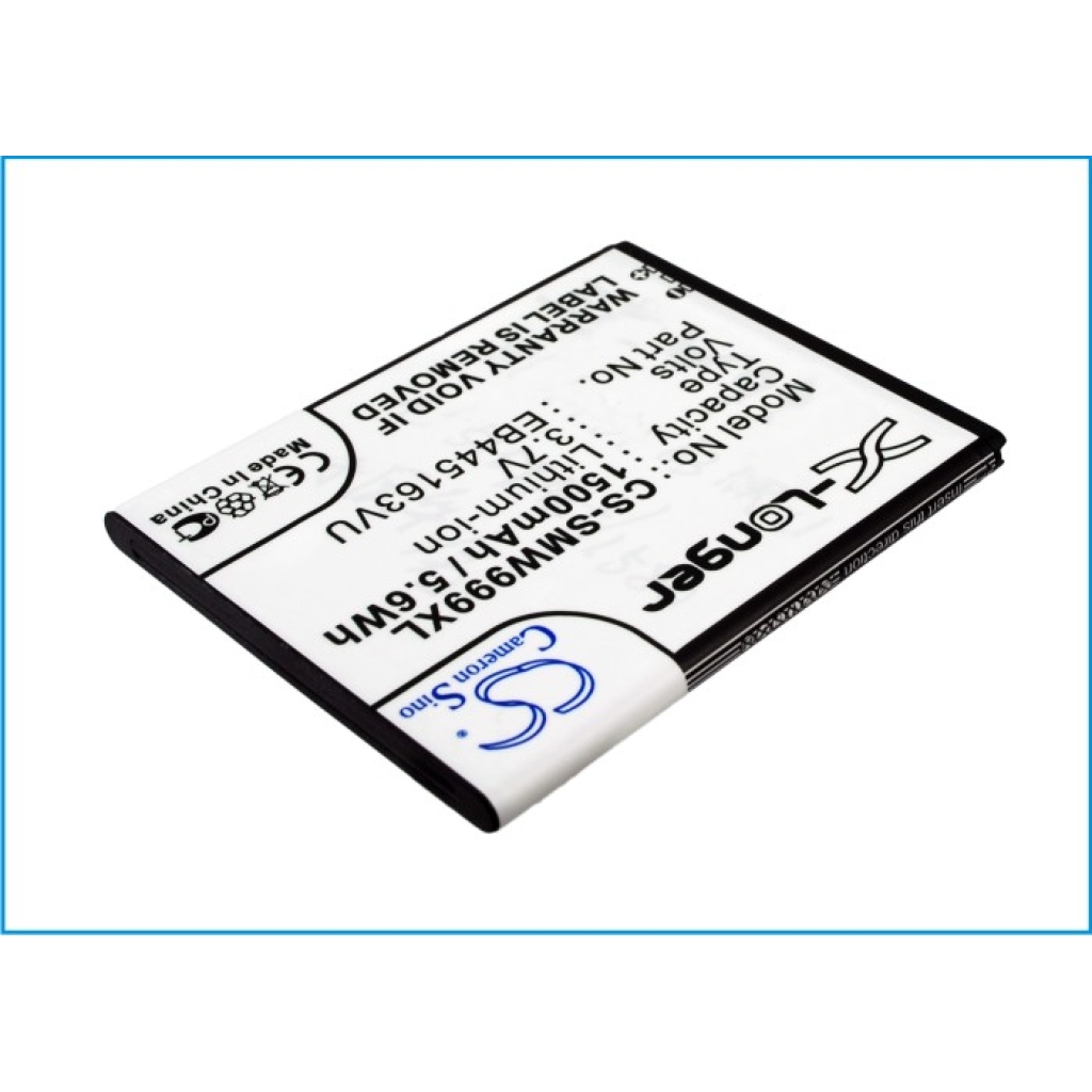 Compatible battery replacement for Samsung EB445163VU