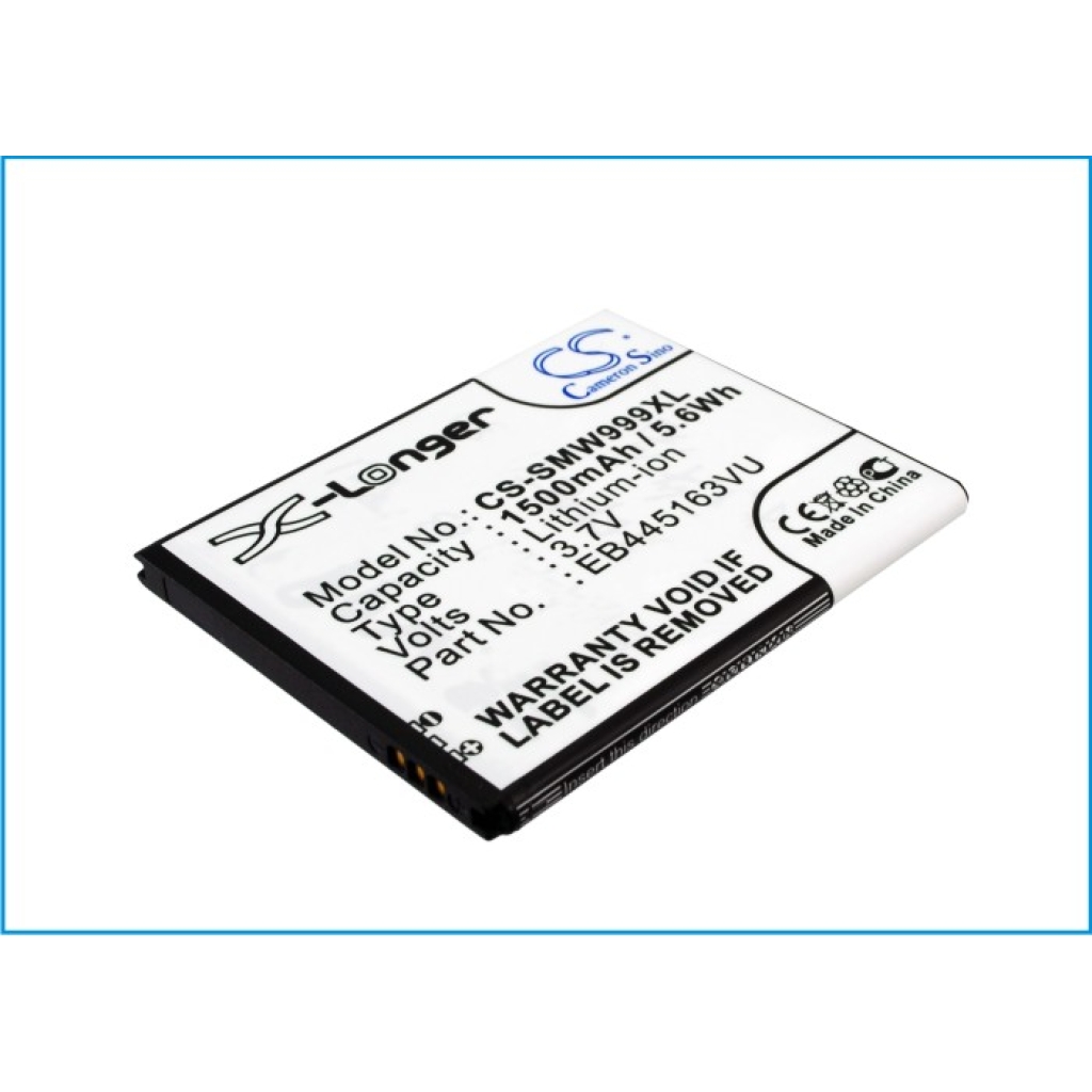 Compatible battery replacement for Samsung EB445163VU