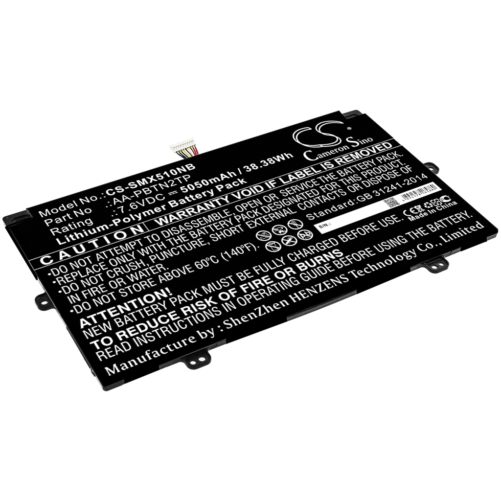 Batterie pour ordinateur portable Samsung CS-SMX510NB