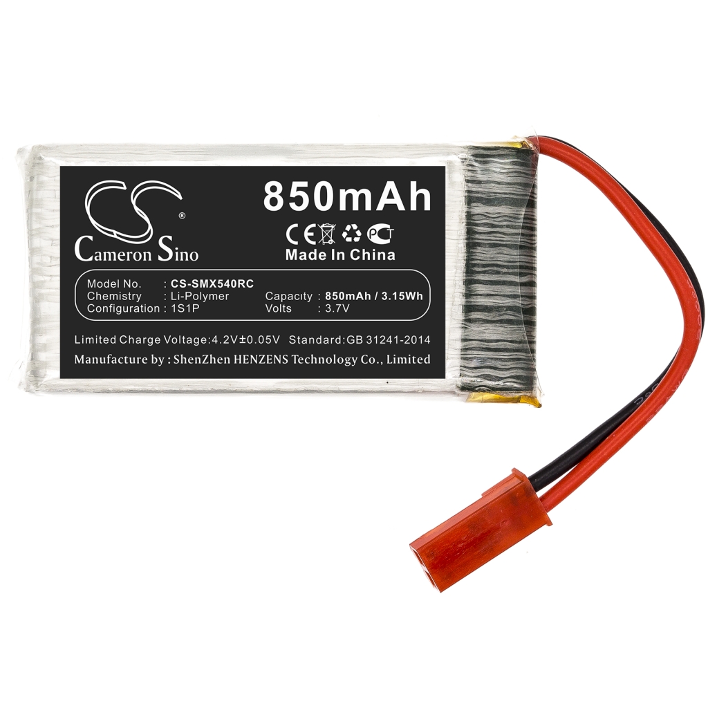 Batteries pour drones Syma CS-SMX540RC