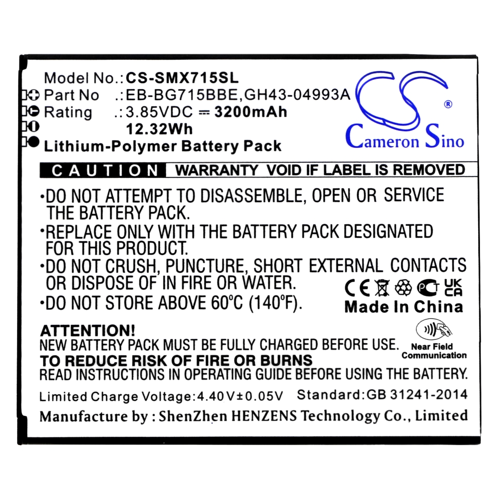 Batteries Remplace GH43-04993A