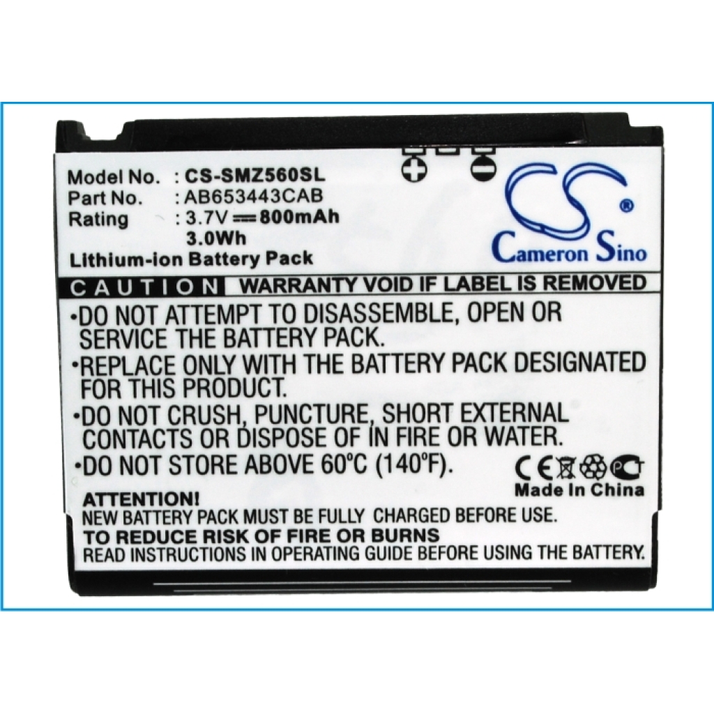 Battery Replaces AB603443AA