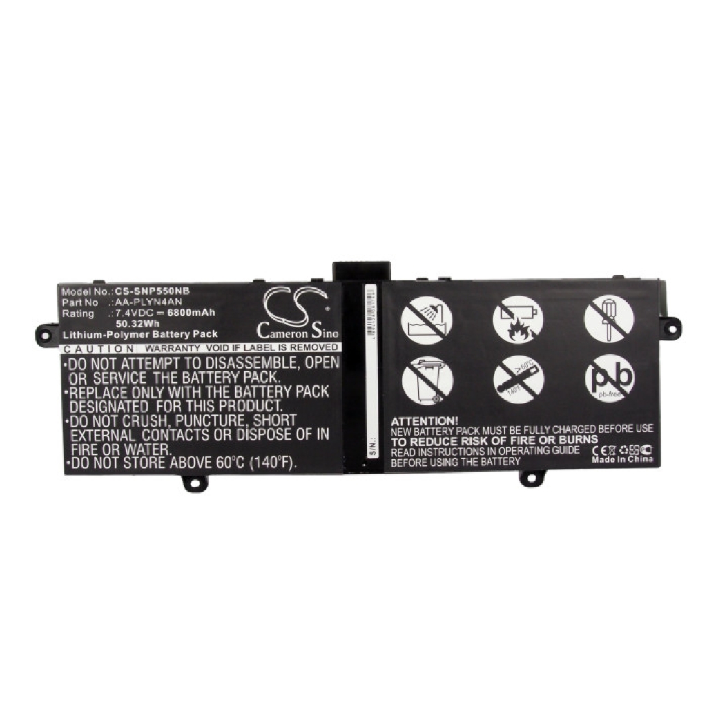 Batterie pour ordinateur portable Samsung CS-SNP550NB