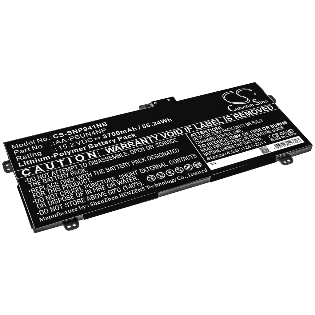 Batterie pour ordinateur portable Samsung CS-SNP941NB