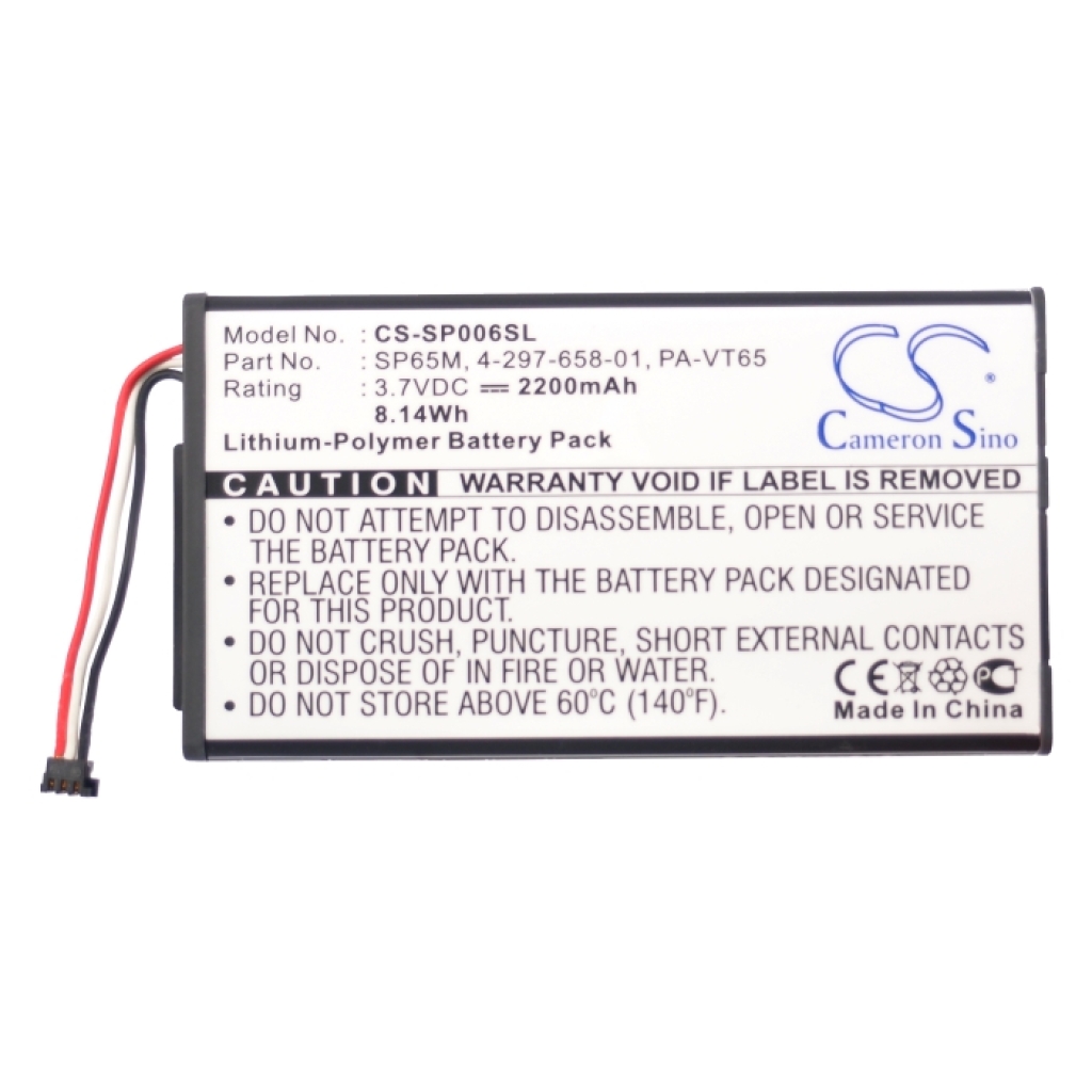 Jeu, PSP, NDS Batterie Sony PCH-1001 (CS-SP006SL)