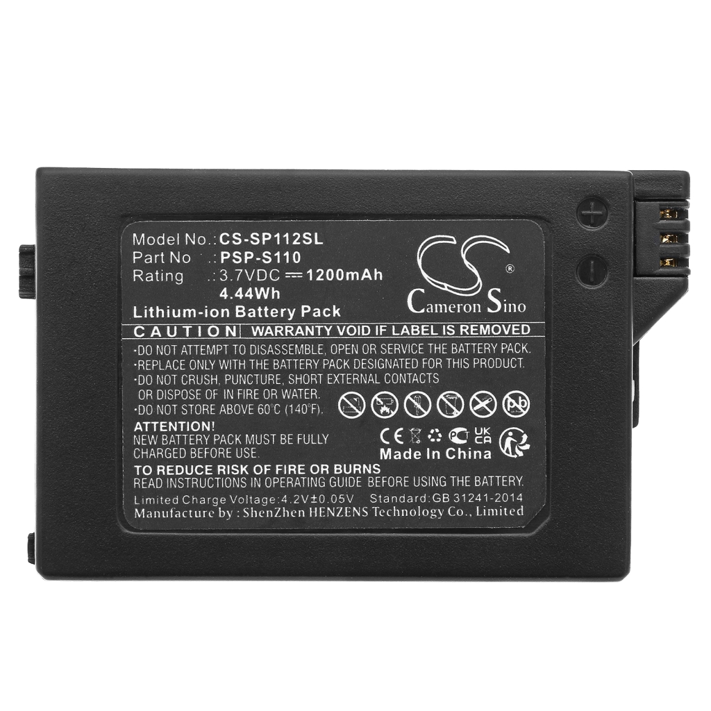 Jeu, PSP, NDS Batterie Sony CS-SP112SL