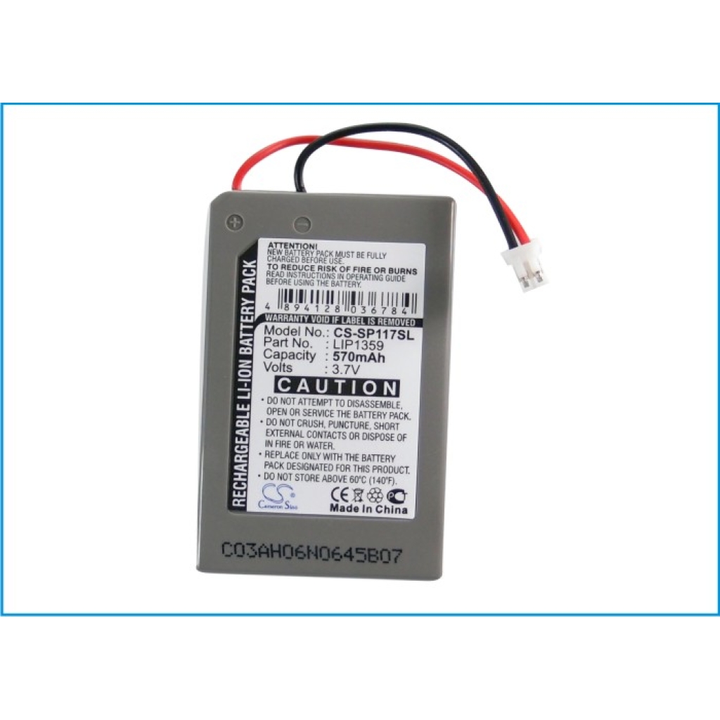 Compatible battery replacement for Sony LIP1359