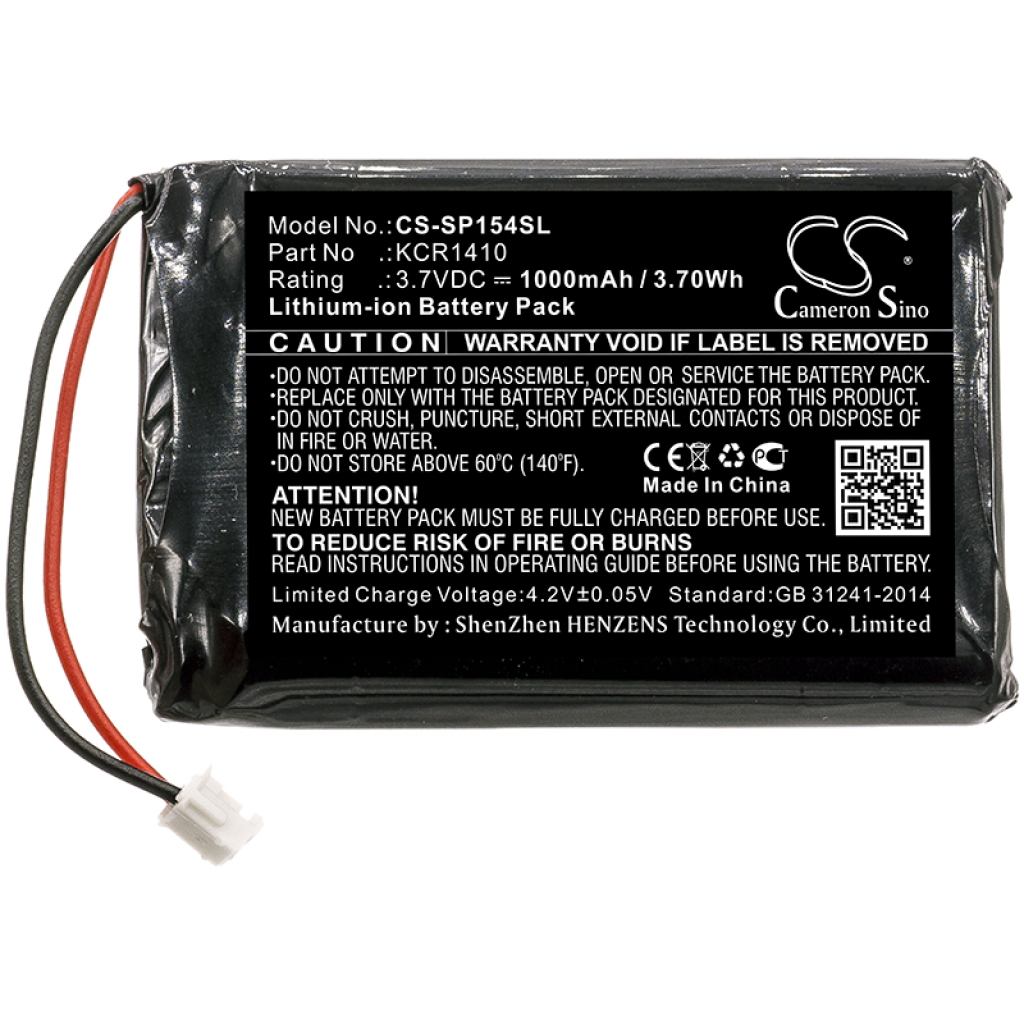 Jeu, PSP, NDS Batterie Sony CS-SP154SL