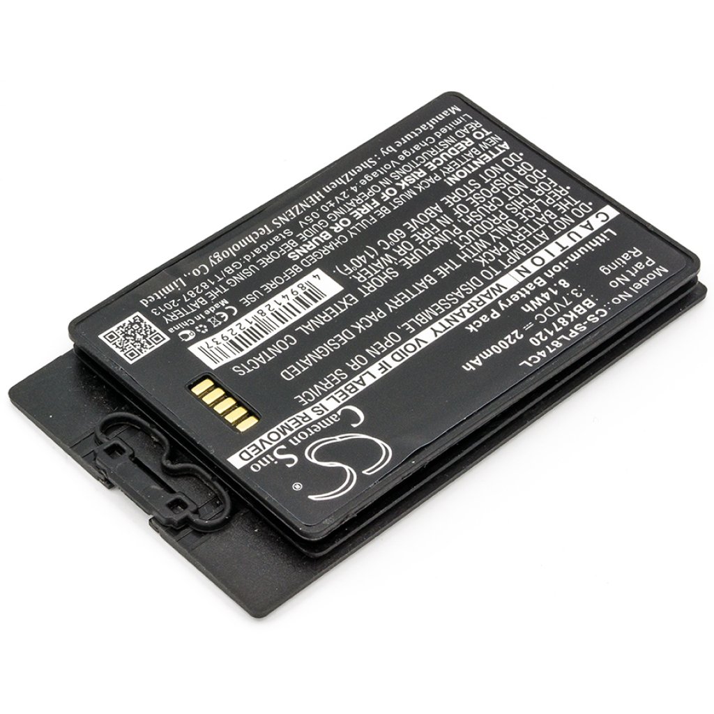 Compatible battery replacement for Spectralink BBK87120