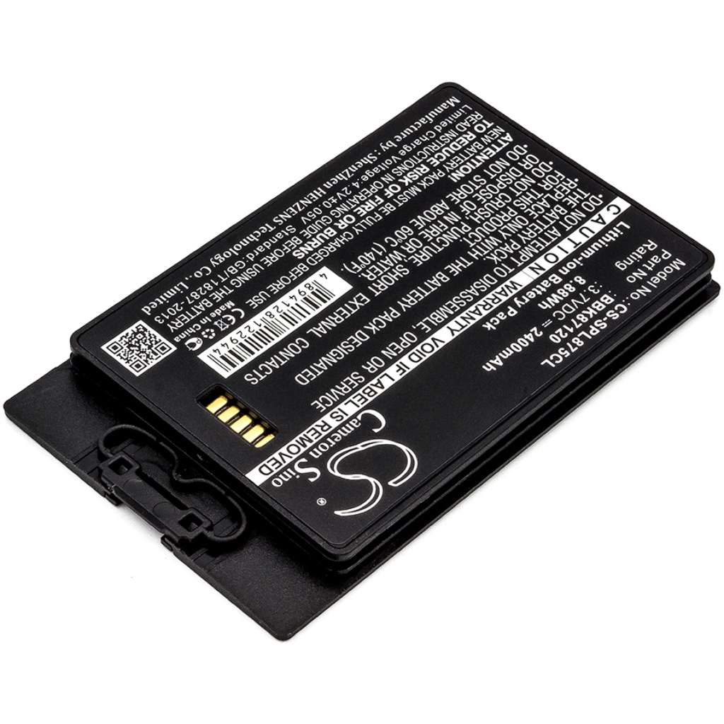 Compatible battery replacement for Spectralink BBK87120