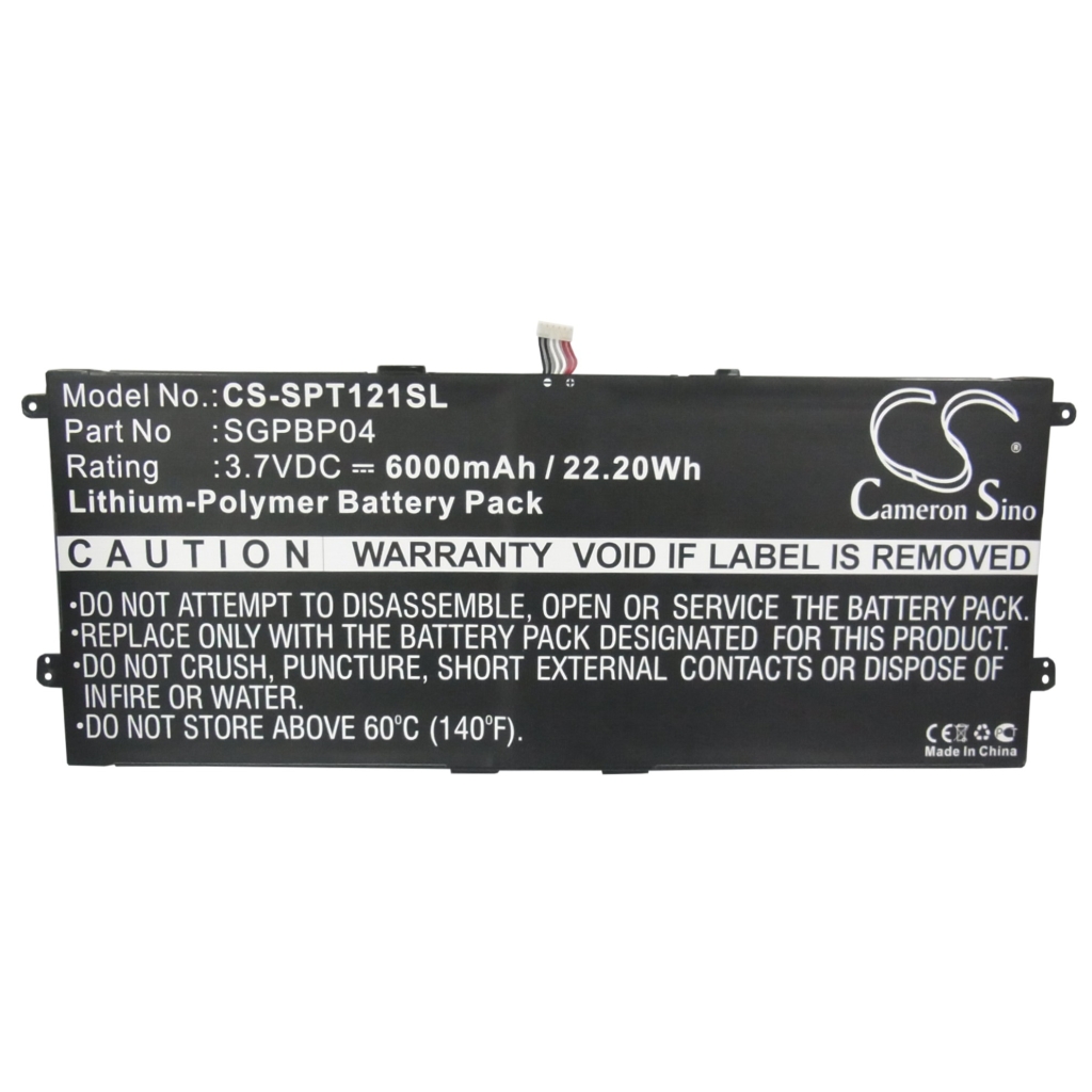 Tablette Batterie Sony CS-SPT121SL