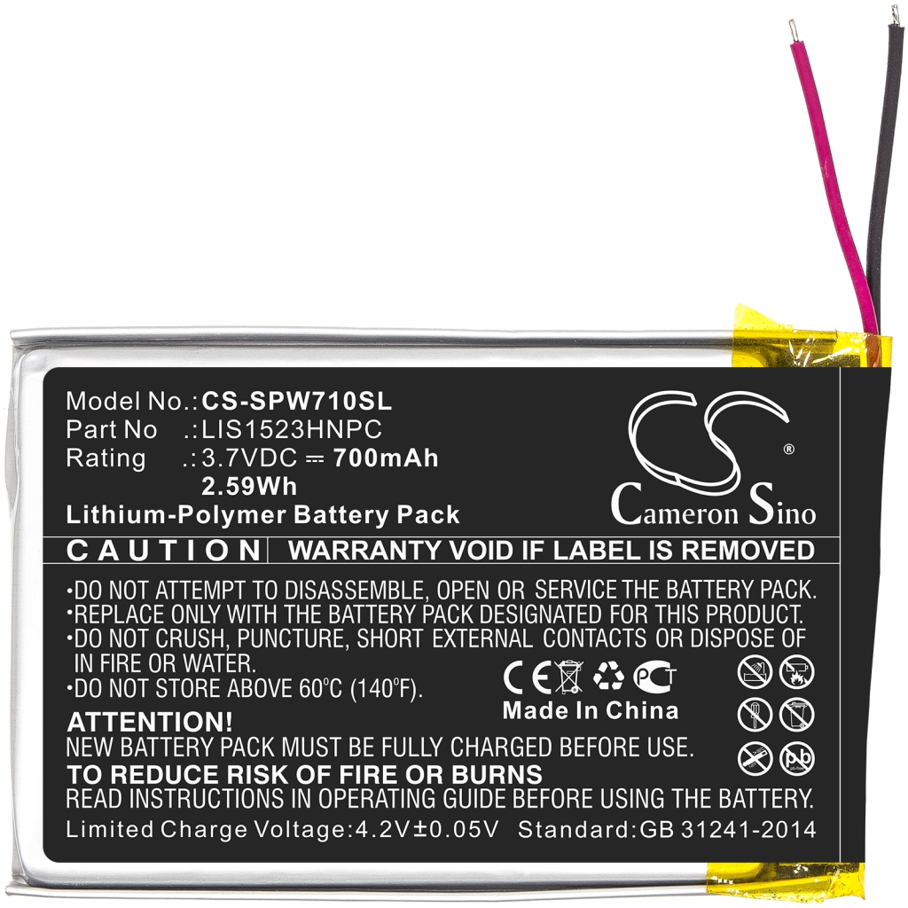 Compatible battery replacement for Sony LIS1523HNPC