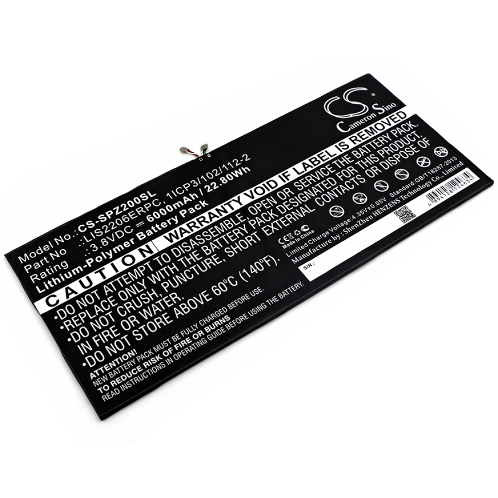 Tablet Battery Sony CS-SPZ200SL