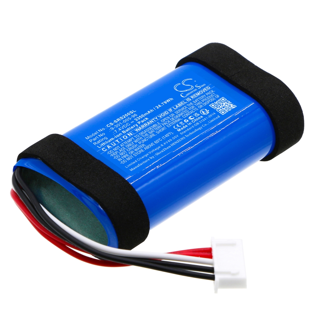 Batterie de haut-parleur Sony CS-SRS200SL