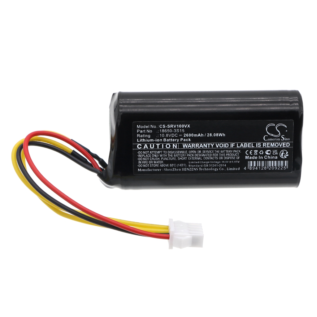 Battery Replaces 18650-3S15