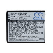 CS-SSP140SL<br />Batterie pour  remplace la batterie PX-3524-675