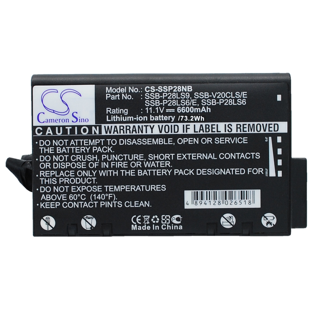 Notebook battery Sager CS-SSP28NB