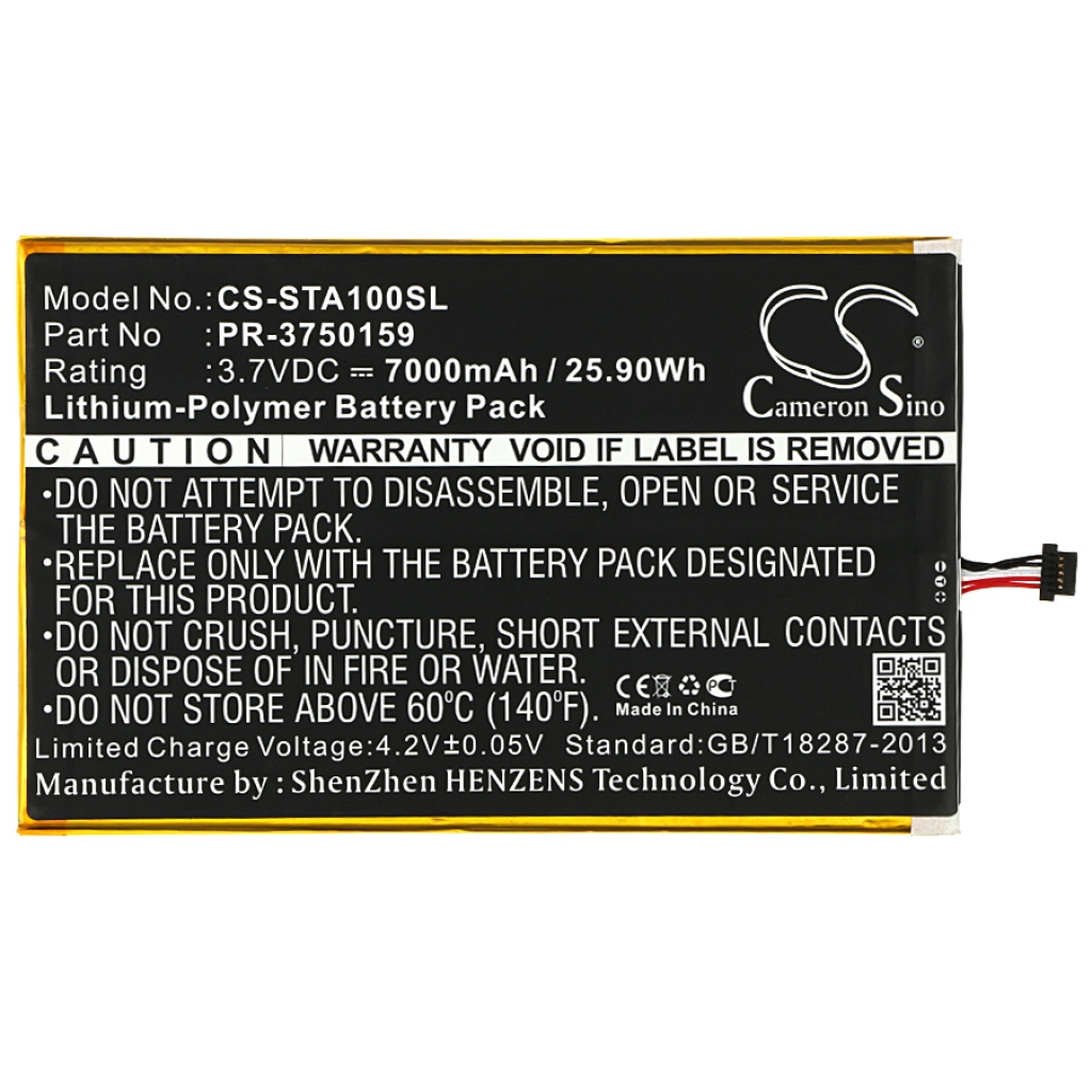 Tablette Batterie Insignia CS-STA100SL