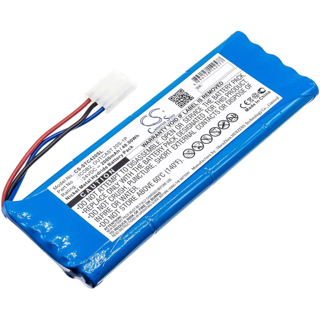 Battery Replaces OUTCAST 20S-1P