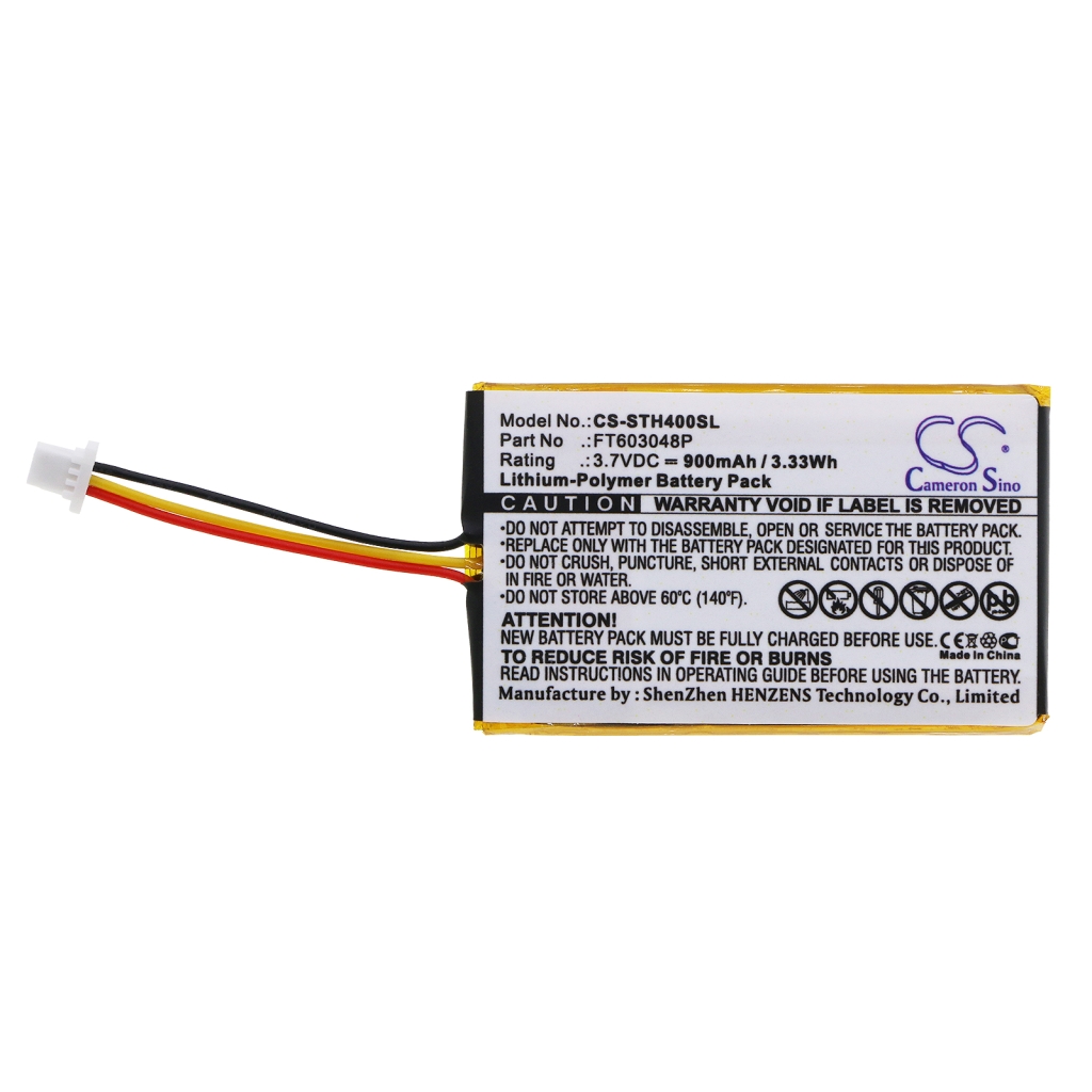 Compatible battery replacement for Stealth FT603048P