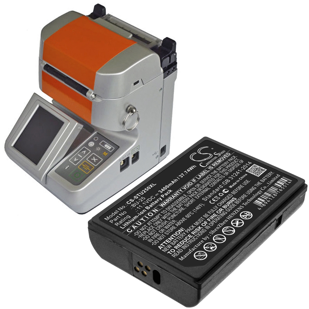 Outils électriques Batterie Sumitomo Fusion Splicers BU25