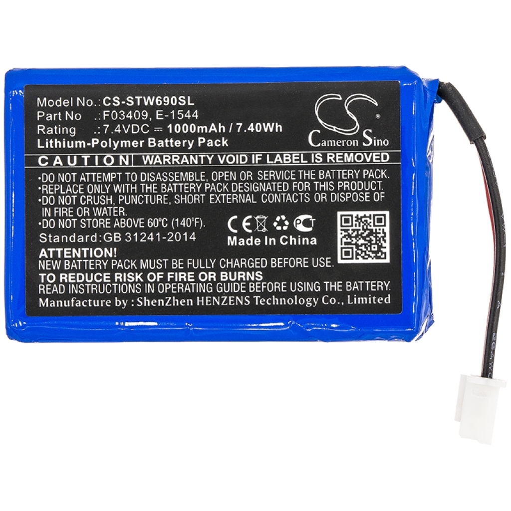 Battery Replaces F03409