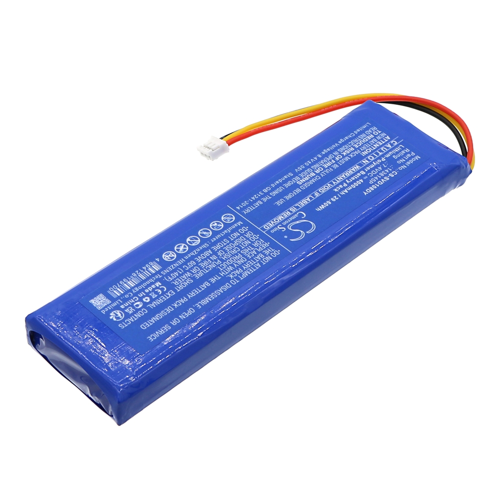 Batteries Batterie du lecteur DVD CS-SVD108DY