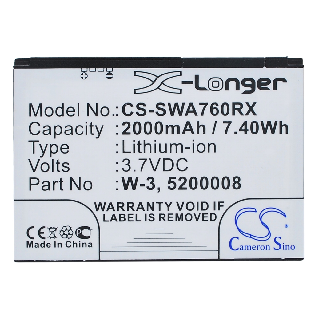 Battery Replaces 5200008