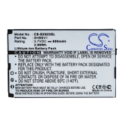 CS-SX923SL<br />Batteries for   replaces battery SHBBV1