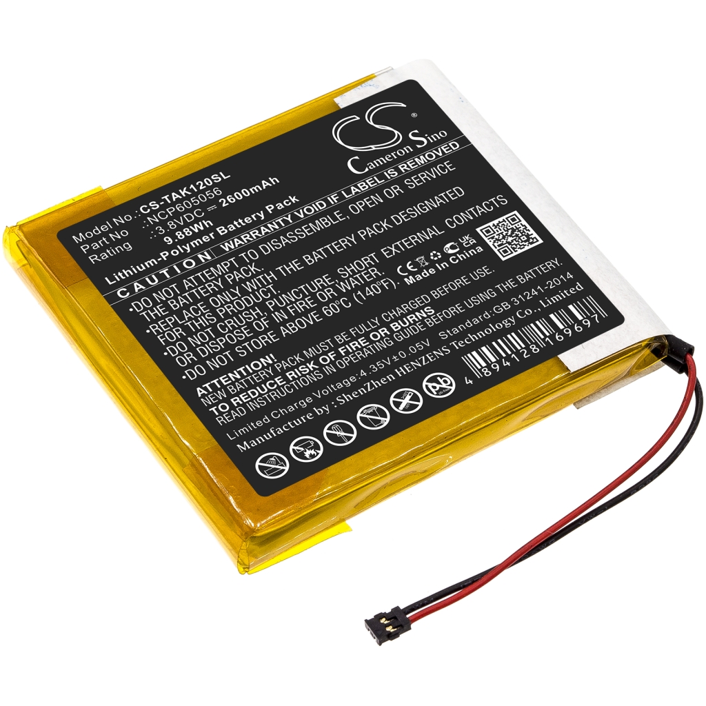 Compatible battery replacement for Astell