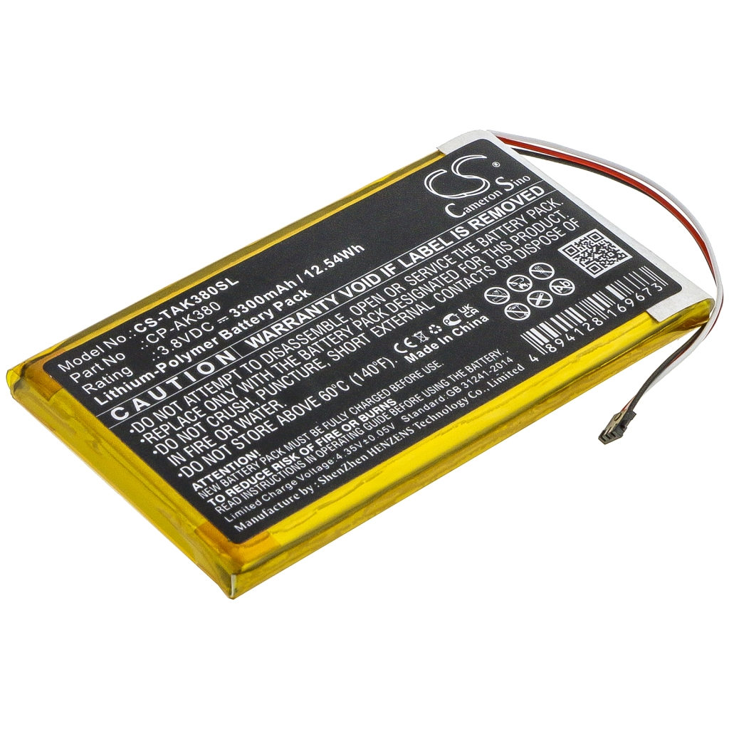 Compatible battery replacement for Astell