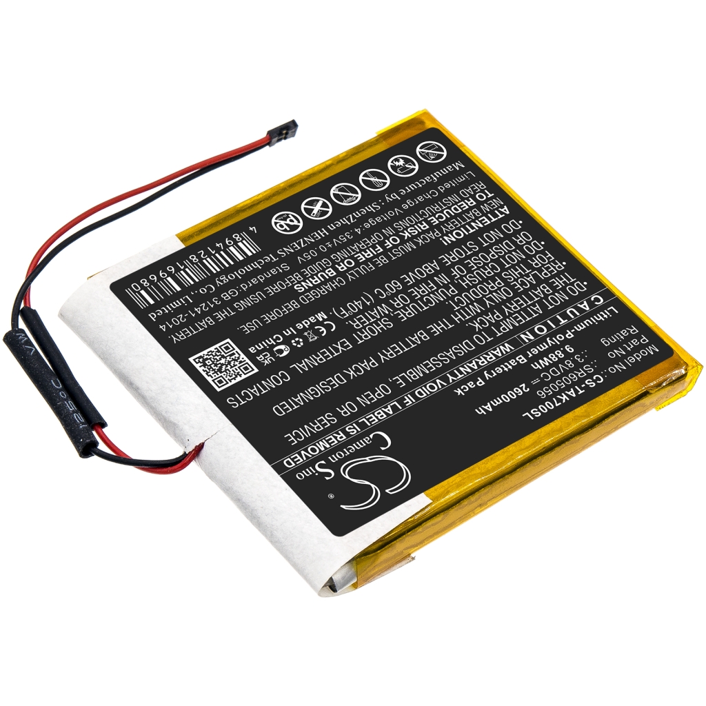 Compatible battery replacement for Astell