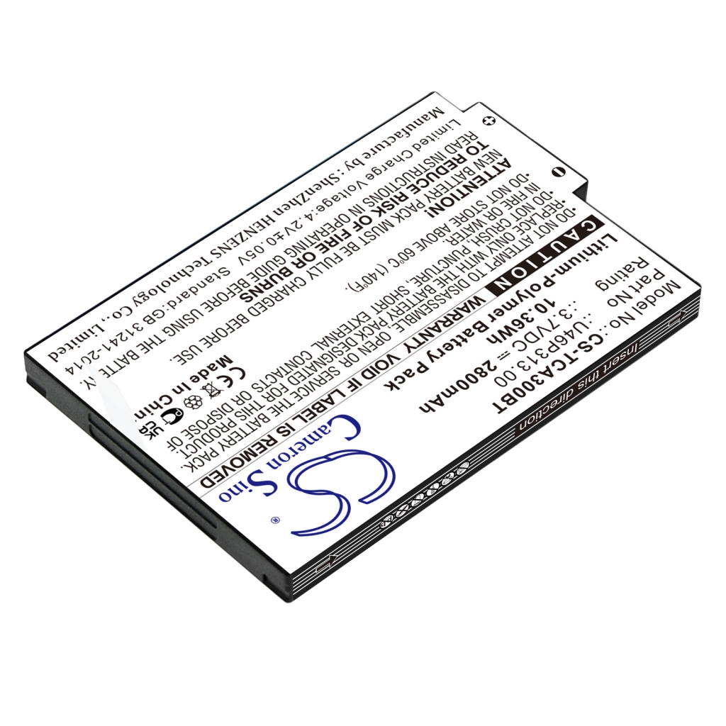 Compatible battery replacement for Xfinity U46P313.00