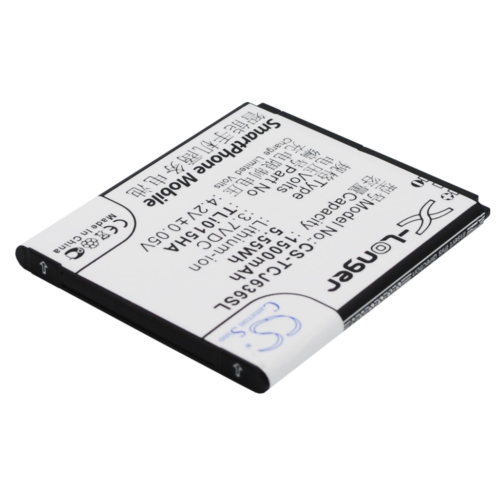 Compatible battery replacement for TCL TLI015HA