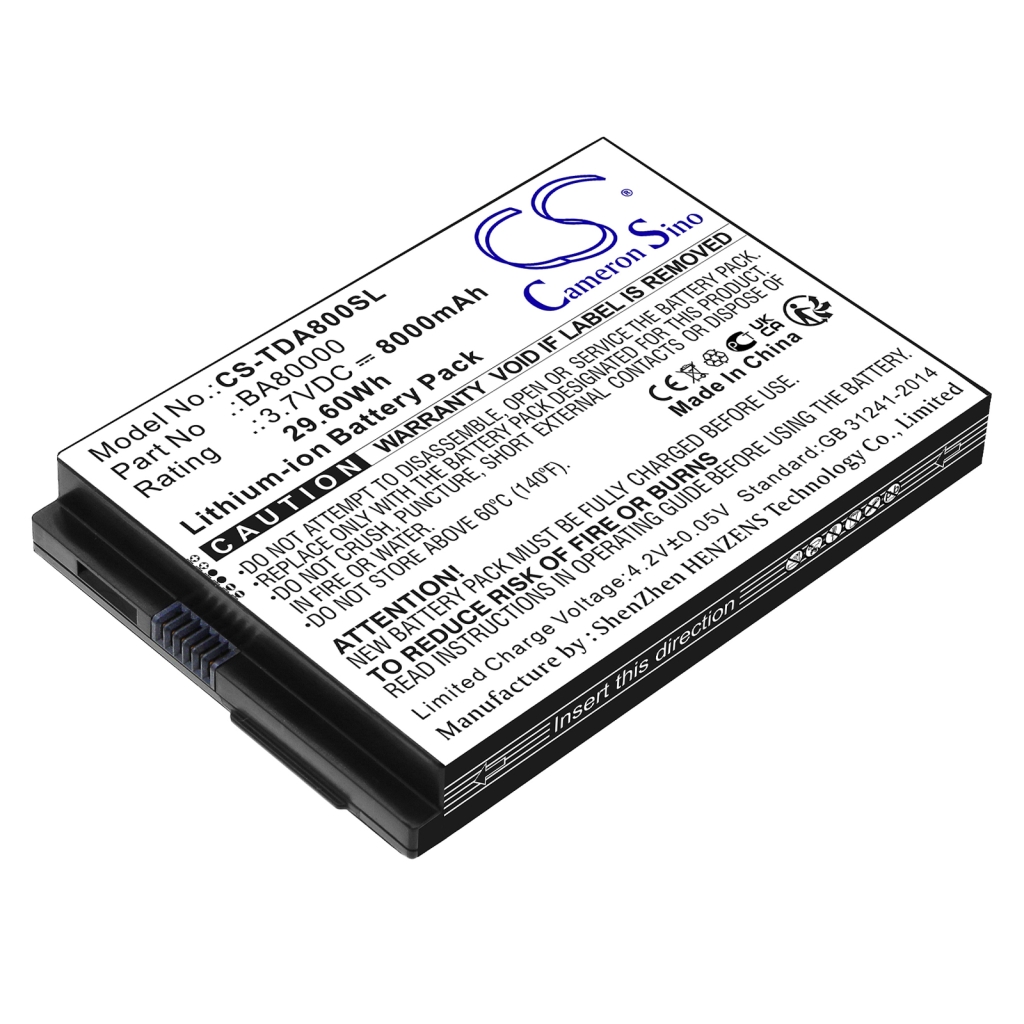 Tablet Battery Touch dynamic CS-TDA800SL