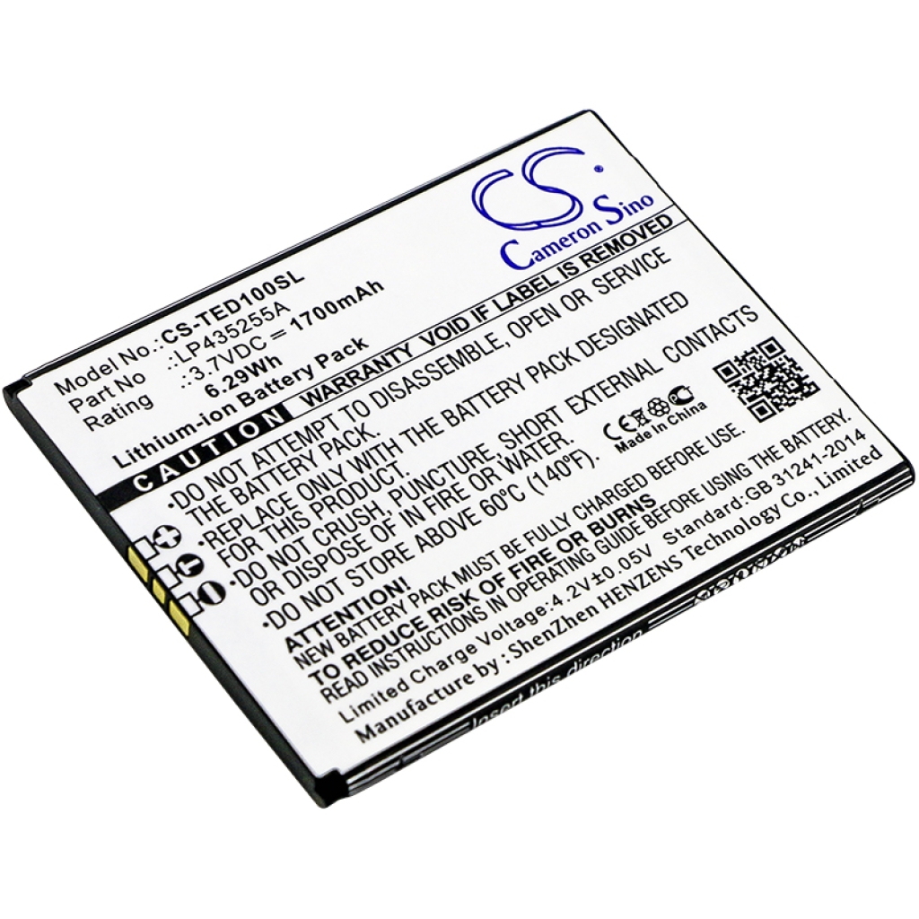 Battery Replaces LP435255A