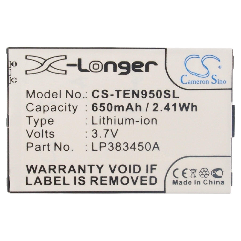 Battery Replaces LP383450A