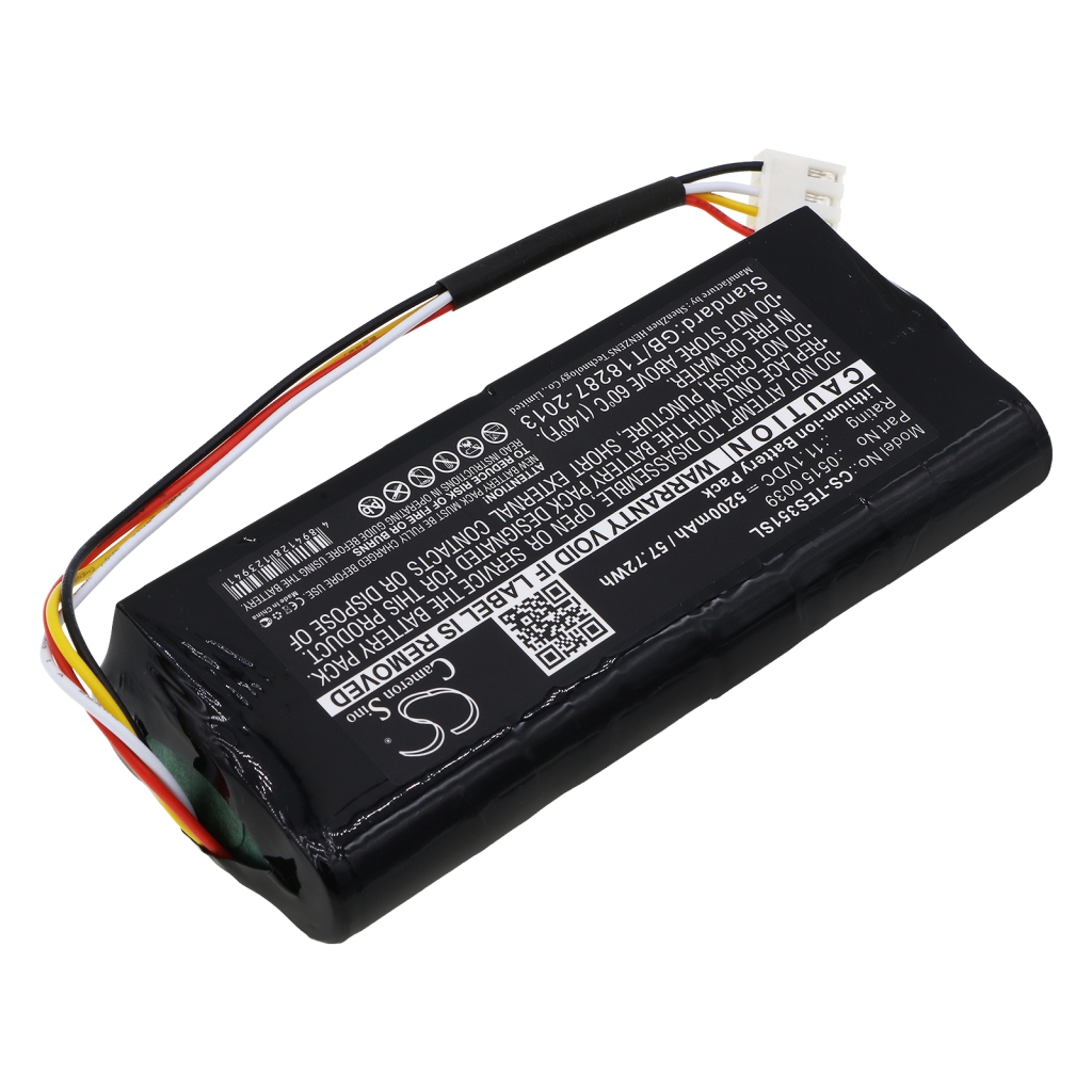 Remplacement de batterie compatible pour Testo 0515 0039